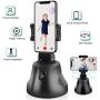 Gimbal Stabilizer Tripod, NEWXLT Phone Mount Holder, Selfie Stick Robot Cameraman, 360°Rotation Auto Face Object Tracking Smart Shooting Video Vlog Helper for All iOS and Android Phones