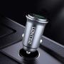 SIXTHGU USB C Car Charger Super Mini All Metal 30W 5A Fast USB Car Charger PD&QC 3.0 Dual Port Car Adapter Fit Compatible with iPhone 11/11 Pro/11 Pro Max/XS, Samsung Note 10/S10, Google Pixel 3/2/XL