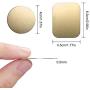 SENHAI 8 pcs Phone Car Mount Metal Plate with Adhesive for Magnetic Cradle-Less Mount, 4 Rectangular and 4 Round - Black, Silver, Gold, Rose Red
