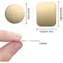 SENHAI 8 pcs Phone Car Mount Metal Plate with Adhesive for Magnetic Cradle-Less Mount, 4 Rectangular and 4 Round - Black, Silver, Gold, Rose Red SENHAI 8 pcs Phone Car Mount Metal Plate with Adhesive for Magnetic Cradle-Less Mount, 4 Rectangular and 4 Round - Black, Silver, Gold, Rose Red