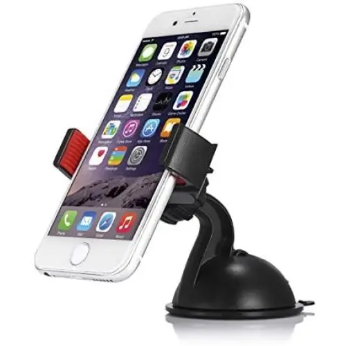 Housmile Car Phone Mount 360 Degree Rotatable Dashboard Car Phone Holder Fits Most Smartphone and Mobile Devices, Black Housmile Car Phone Mount 360 Degree Rotatable Dashboard Car Phone Holder Fits Most Smartphone and Mobile Devices, Black