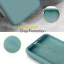 Miracase Liquid Silicone Case Compatible with iPhone 11 Pro 5.8 inch(2019), Gel Rubber Full Body Protection Shockproof Cover Case Drop Protection Case (Midnight Green)