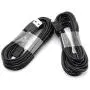 ZRM&E 2-Pack 3m PS4 USB Gamepad Charging Data Cable Video Game Accessories USB to Micro USB Game Controller Power Supply Charger Cable for XBOXONE Playstation 4 Controller ZRM&E 2-Pack 3m PS4 USB Gamepad Charging Data Cable Video Game Accessories USB to Micro USB Game Controller Power Supply Charger Cable for XBOXONE Playstation 4 Controller