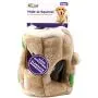 Outward Hound Hide-A-Squirrel Squeaky Puzzle Plush Dog Toy - Hide and Seek Activity for Dogs