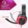 SADES R17 Gaming Headset for PS4 Controller,Xbox One,PC,Laptop,Mac,Tablet,Smartphone,Over Ear Noise-canceling Gaming Headphones with Mic for Nintendo Switch Games(Black&Red)