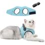 Cat Harness and Leash Set for Walking Lightweight Escape Proof Kitten Vest Harness Soft Fit for Cat Puppy Rabbits Easy Control