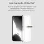 RhinoShield 3D Impact Screen Protector Compatible with [iPhone 8 Plus / 7 Plus] | 3X Better Impact Protection - 3D Curved Edges for Full Coverage - Durable and Scratch Resistant - Black