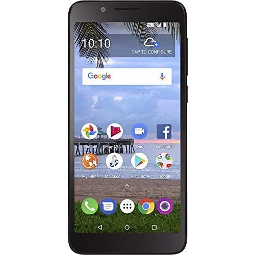 Simple Mobile TCL LX 4G LTE Prepaid Smartphone (Locked) - Black - 16GB - Sim Card Included - GSM