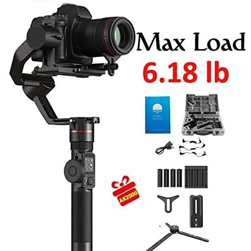 FeiyuTech AK2000 3-Axis Camera Stabilizer Gimbal for Sony Canon 5D Panasonic GH5 Nikon 2.8 kg Payload