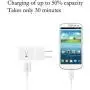 Galaxy S7 Adaptive Fast Charging Wall Charger Kit Set with Micro 2.0 USB Cable, Compatible with Samsung Galaxy S7/Edge/S6/Note5/4/S3 (White) Galaxy S7 Adaptive Fast Charging Wall Charger Kit Set with Micro 2.0 USB Cable, Compatible with Samsung Galaxy S7/Edge/S6/Note5/4/S3 (White)
