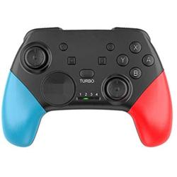 WUUW Gamepad Wireless Controller Wireless Game Controller Game Joystick Bluetooth Connection Dual Motor Dual Vibration Function, for iOS Android Mobile Phone Pc-Style1