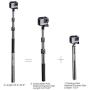 Smatree Carbon Fiber Detachable Extendable Floating Pole Compatible for GoPro MAX/GoPro Hero Fusion/8/7/6/5/4/3 Plus/3/Session/GoPro Hero 2018/DJI OSMO Action Camera