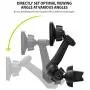 Ringke Power Clip Wing Magnetic Car Mount Phone Holder Premium Air Vent Cradle 360° Rotation Long Reach Neck Cell Phone Automobile Cradles for Universal Smartphone