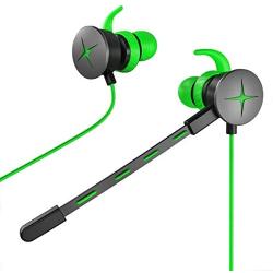 Gaming Earphone for Razer Hammerhead V2 Pro with Mic 3.5mm Y Splitter Microphone in-Ear Gaming Earphones for Mobile Phone