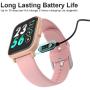 UXD Smart Watch, Fitness Tracker with Sleep Heart Rate Monitor for Atrial Fibrillation,Activity Tracker Pedometer Waterproof Smart Reminder for Phone