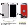 Keytas Compatible with iPhone 7 Plus Screen Replacement Kit White 5.5" LCD for iPhone 7 Plus 3D Touch Screen Digitizer Full Assembly with Front Camera+ Earpiece+ Tools Kit+ Screen Protector (White)