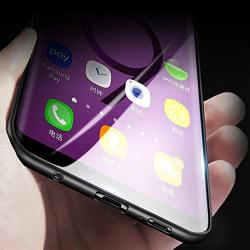 X-level Samsung Galaxy S9 Case, Slim Fit Soft TPU Ultra Thin S9 Mobile Phone Cover Matte Finish Coating Grip Phone Case Compatible Samsung Galaxy S9-Black