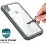 Justcool Designed for iPhone XR Case, Clear Full Body Heavy Duty Protection with Built-in Screen Protector Shockproof Rugged Cover Designed for iPhone XR Cases (2018) 6.1 Inch (Green)