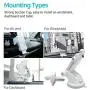 REDBEAN Wireless Car Charger 15W Qi Fast Charging Auto Clamping Mount Windshield Dashboard Air Vent Phone Holder Compatible with iPhone 11 Pro Max XS XR X 8 Plus Samsung S10 S9 S8(Pure White)