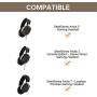 NSEN Arctis 7 Cable,Arctis 3 Cable,Replacement Audio Cable for SteelSeries Arctis 3, Arctis 5, Arctis 7, Arctis Pro Wireless Gaming Headset,Headphone Extension Cord 1.4 Meters/4.5 feet