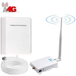 AT&T T-Mobile Signal Booster Cell Phone Signal Booster 4G LTE Cell Booster ATT HJCINTL FDD Band 12/17 High Gain Home Mobile Phone Signal Booster Amplifier Kits