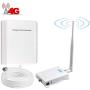 AT&T T-Mobile Signal Booster Cell Phone Signal Booster 4G LTE Cell Booster ATT HJCINTL FDD Band 12/17 High Gain Home Mobile Phone Signal Booster Amplifier Kits