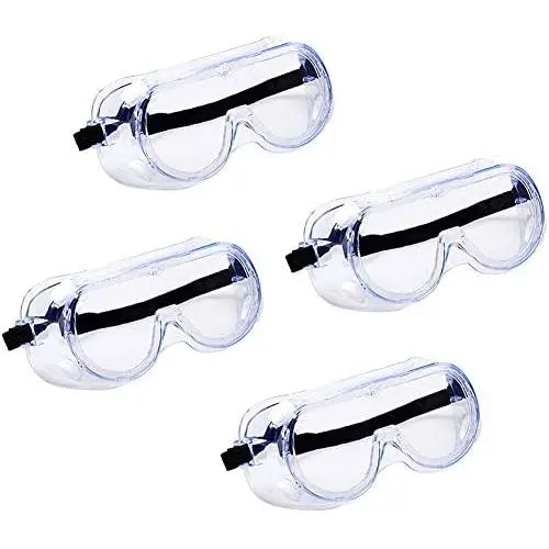 4 pack Safety goggles, Protective eyewear, Eye protection,Anti scratch,UV and splash,Soft light weight Safety glasses for DIY, Lab,Cycling and more 4 pack Safety goggles, Protective eyewear, Eye protection,Anti scratch,UV and splash,Soft light weight Safety glasses for DIY, Lab,Cycling and more