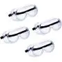 4 pack Safety goggles, Protective eyewear, Eye protection,Anti scratch,UV and splash,Soft light weight Safety glasses for DIY, Lab,Cycling and more 4 pack Safety goggles, Protective eyewear, Eye protection,Anti scratch,UV and splash,Soft light weight Safety glasses for DIY, Lab,Cycling and more