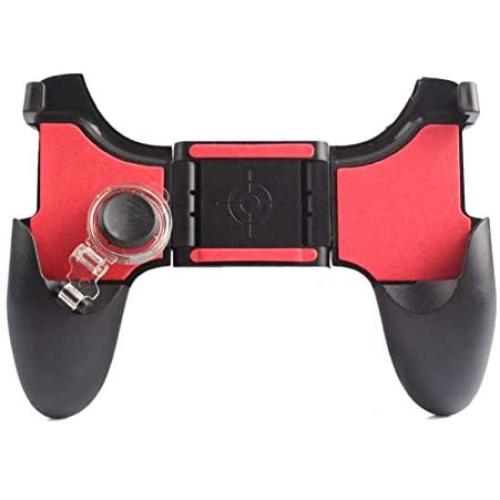 Folding Game Joystick Grip Extended Handle Game Controller Joystick Touch Screen Gamepad for Smartphones Mobile Phone,Black Red Superiorâ€‚Quality and Creative