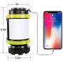 AlpsWolf Camping Lantern Rechargeable Camping Flashlight 4000mAh Power Bank,6 Modes, IPX4 Waterproof, Led Lantern Camping, Hiking, Outdoor Recreations, USB Charging Cable Included