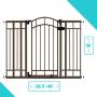 Summer Multi-Use Deco Extra Tall Walk-Thru Gate, Bronze (28.5 - 48 Inch)