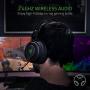 Razer Nari Wireless 7.1 Surround Sound Gaming Headset: THX Audio - Auto-Adjust Headband & Swivel Cups - Chroma RGB - Retractable Mic - For PC, PS4 - Classic Black