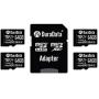 Multipack TF Card 64GB Micro SD Card 4 Pack Plus Adapter. Amplim High Speed 64 GB Class 10 MicroSDXC SDXC Mini Memory Card for Nintendo, Android Phone Samsung LG Moto, GoPro Hero, Drone DJI, Cameras