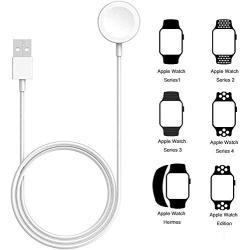 Apple Watch Magnetic Charging Cable (1M) Charging Cable [Apple MFi Certified] Magnetic Wireless Portable USB Charger Charging Cable Cord Compatible for Apple Watch/iWatch Series 5/4/3/2/1-3.3 Feet