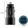 Fast Car Charger,Coolfor 36W Dual Fast USB Car Charger Adapter Compatible with iPhone 11/Xs/Xs max/Xr/X/8/7/6/5,iPad Pro/Air/Mini/,Samsung Galaxy S10/S9/S9+/S8/S7,Note 9/Note8,LG,Pixel and More,Black