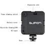 SUPON 64 Video LED Light, Ultra-Bright Dimmable Continuous On-Camera Lighting Panel for All DSLR Cameras Camcorder Studio Video Outdoors Photography (USB Powered)