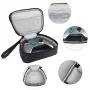 YSAGi Travel Carrying Case Portable Storage Bag Pouch Cover Compatible with Xbox One/Xbox One S/Xbox One X Controller with Mesh Pocket Fits Plug & Cables (Black) CASE ONLY YSAGi Travel Carrying Case Portable Storage Bag Pouch Cover Compatible with Xbox One/Xbox One S/Xbox One X Controller with Mesh Pocket Fits Plug & Cables (Black) CASE ONLY