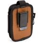 Dickies 2-Compartment Large Phone Pouch, Universal-fit Steel Clip for Tool Belt, Security Strap Over Phone, Carabiner for Quick-Clip Key Storage