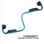 AfterShokz Titanium Bone Conduction Wireless Bluetooth Headphones, Ocean Blue