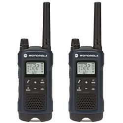 Motorola Talkabout T460 Rechargeable Two-Way Radio Pair (Dark Blue)