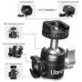 ULANZI U-Vlog Aluminum Vlog Tripod w Cold Shoe Mount Handle Grip for Canon G7X Mark III M6 Mark II Sony RX100 VII A6400 A6100 A6600 Compact Cameras Mounting Microphone Vlogging