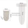 Finger Sleeve, Breathable Mobile Game Controller Finger Sleeve Touch Screen Finger Cot with Conducting Wire Fiber for PUBG Mobile, Rules of Survival, for Android iOS Tablet (6 Pack)