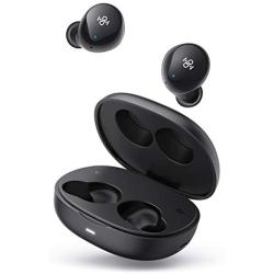 Wireless Earbuds, Boltune Bluetooth V5.0 with 4 Mics Super Lightweight Bluetooth Earbuds, CVC 8.0 Stereo Sound Deep Bass, IPX8 Waterproof in-Ear Headphones Single/Twin Mode for iPhone/Android