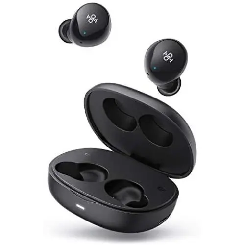 Wireless Earbuds, Boltune Bluetooth V5.0 with 4 Mics Super Lightweight Bluetooth Earbuds, CVC 8.0 Stereo Sound Deep Bass, IPX8 Waterproof in-Ear Headphones Single/Twin Mode for iPhone/Android Wireless Earbuds, Boltune Bluetooth V5.0 with 4 Mics Super Lightweight Bluetooth Earbuds, CVC 8.0 Stereo Sound Deep Bass, IPX8 Waterproof in-Ear Headphones Single/Twin Mode for iPhone/Android