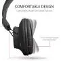Avantree Audition Bluetooth 5.0 40 hr Wireless/Wired Over Ear Headphones with Mic for Computer TV Watching, Extra Comfortable & Lightweight, HiFi Stereo Headset for PC Laptop Cell Phone – Gray Avantree Audition Bluetooth 5.0 40 hr Wireless/Wired Over Ear Headphones with Mic for Computer TV Watching, Extra Comfortable & Lightweight, HiFi Stereo Headset for PC Laptop Cell Phone – Gray