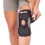 Mueller Sports Medicine Adjustable Hinged Knee Brace, Black/Gray, One Size Fits Most