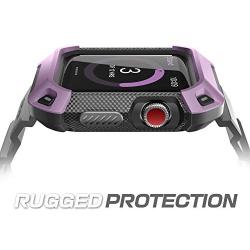 SUPCASE [Unicorn Beetle Pro] Case for Apple Watch 3, Rugged Protective Case with Strap Bands for Apple Watch Series 3 2017 Edition [42mm, Compatible with Apple Watch 42mm 2015 2016 ] (Purple)