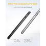 Luxtude PD Power Bank Portable Charger for iPhone, iPad and Android, Ultra Slim 10000mAh Battery Pack Built in Lightning & Micro USB Cables, Apple Certified 18W Power Delivery Portable Phone Charger.