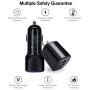 USB C Car Charger Adapter Compatible for Samsung Galaxy S20 A01 A21 A51 A11 A71 A91 A20 A20E S10 A41 M31 A20S A50S S20+ Plus Ultra A30 A40 A90,LG Stylo 6 G9 V60,Wall Charger Fast Charging Type C Cable