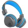 JLab Audio Neon Headphones On-Ear Feather Light (Bluetooth, Blue)